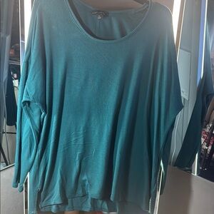 Banana Republic Green Oversized Tunic Blouse